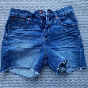 Madewell Jean shorts